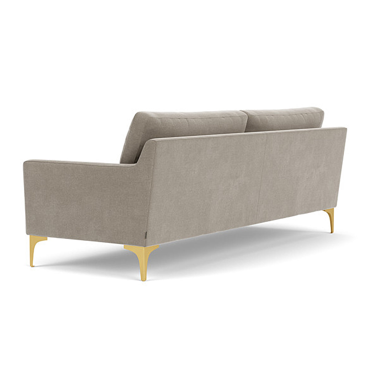 Astha Fabric 3-Seater Sofa - Modern Living Room Furniture for Small Spaces | Comfortable Couch for Apartments, Dorm Rooms & Cozy Homes