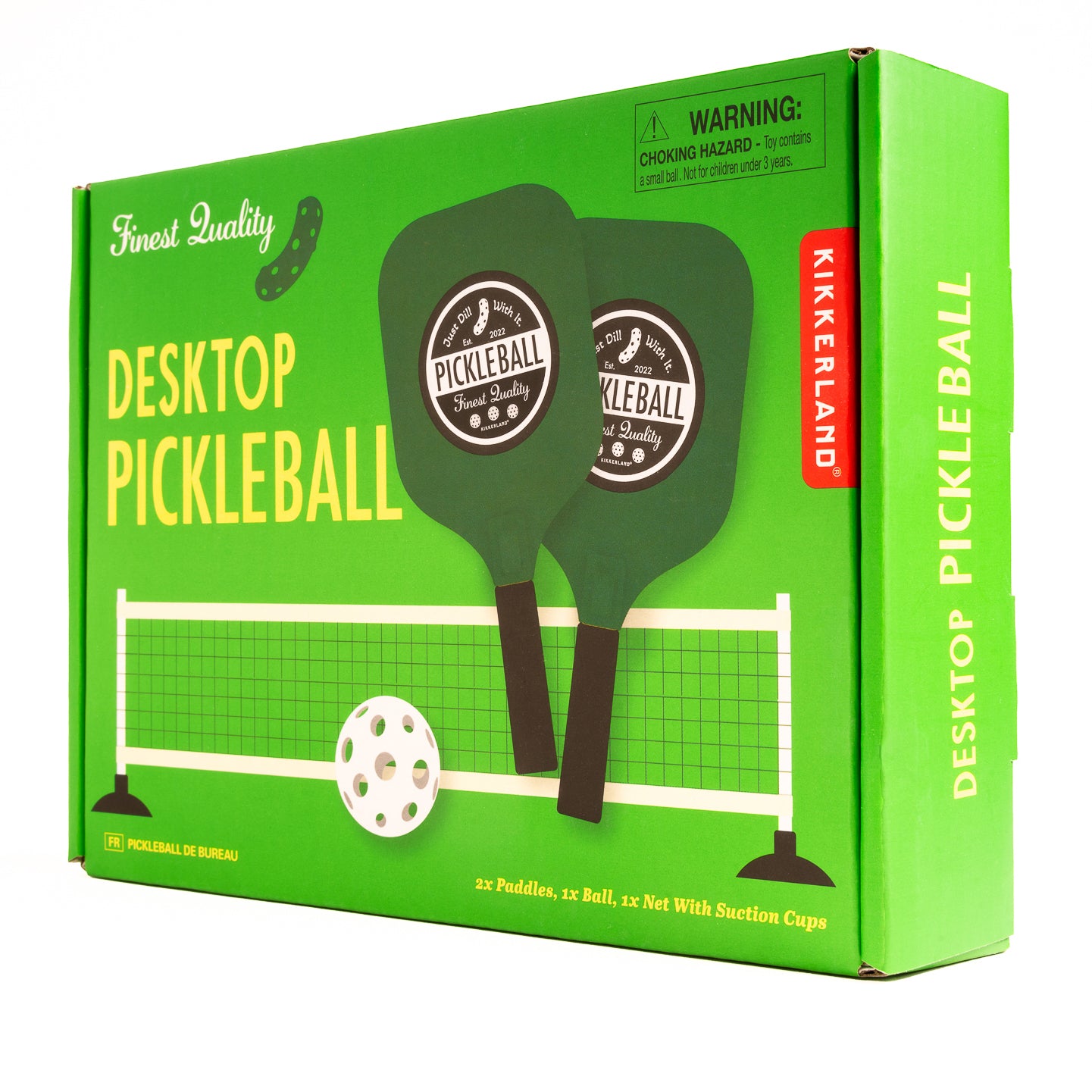Premium Desktop Pickleball Set - Portable Indoor/Outdoor Game for Kids & Adults - Fun Office, Backyard, Beach & Party Activity