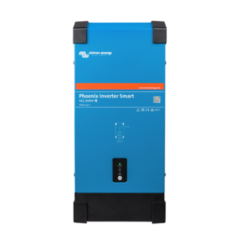 Victron Energy Phoenix Inverter 12V 2000W 230V Pure Sine Wave Smart Inverter - Perfect for RVs, Boats, and Off-Grid Solar Power Systems