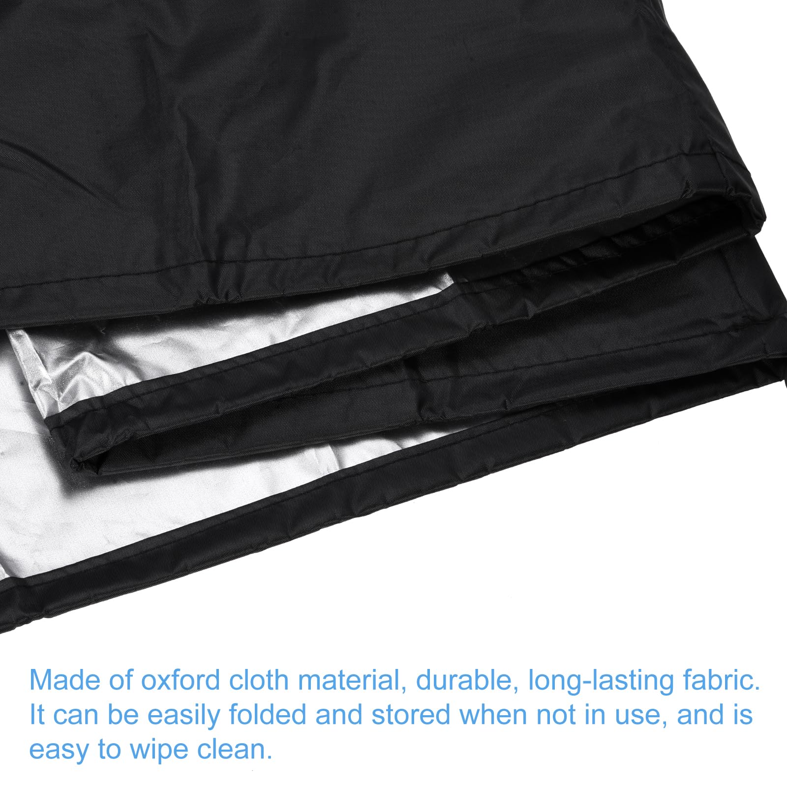 Universal Monitor & Printer Dust Cover - 27.6x17.7x11.8 Inch Oxford Fabric, Anti-Static, Waterproof Protective Sleeve for Computers, Printers, Scanners - Perfect for Home Office, Studio & Workspace Protection (Black)
