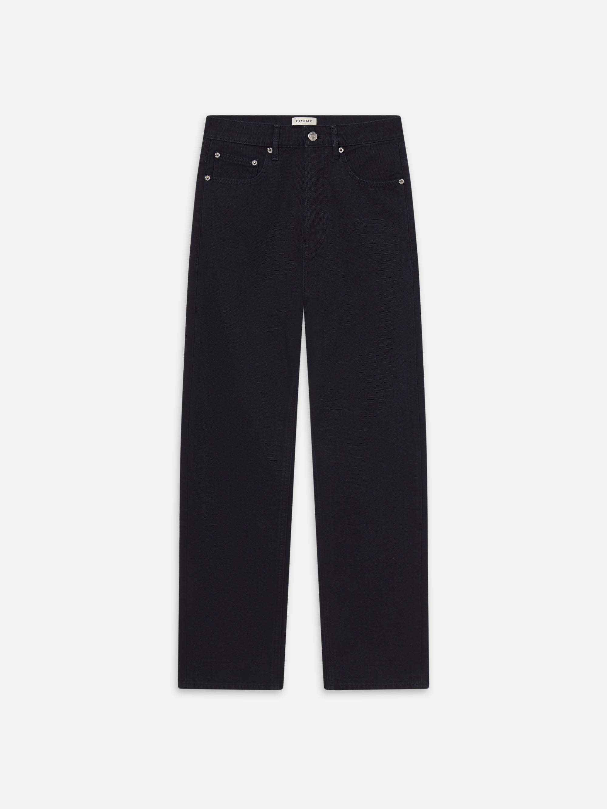 Straight Fit Dark Navy Jeans for Men - Classic Slim Denim Pants for Casual Wear & Everyday Style