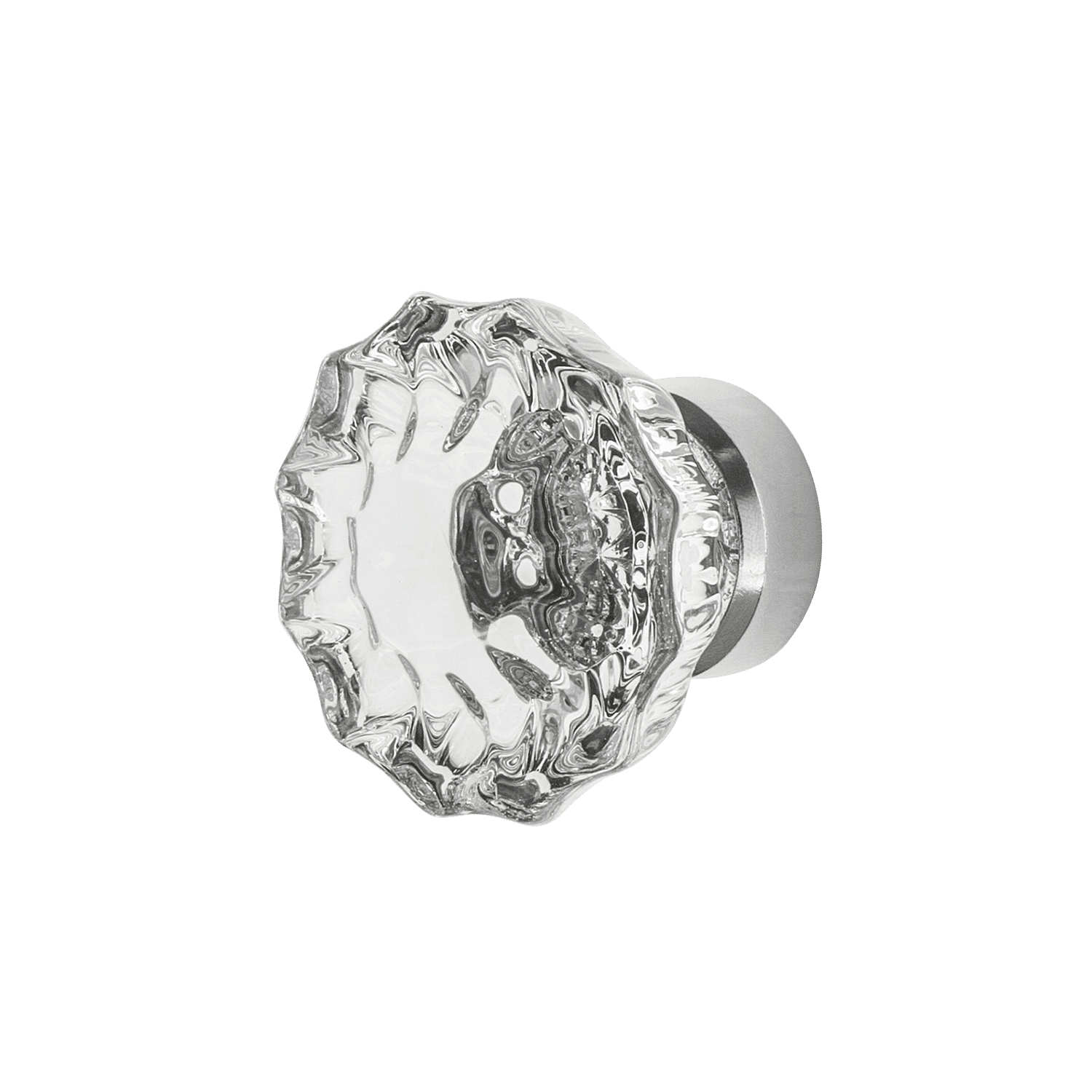 Bright Chrome Crystal 1 3/8