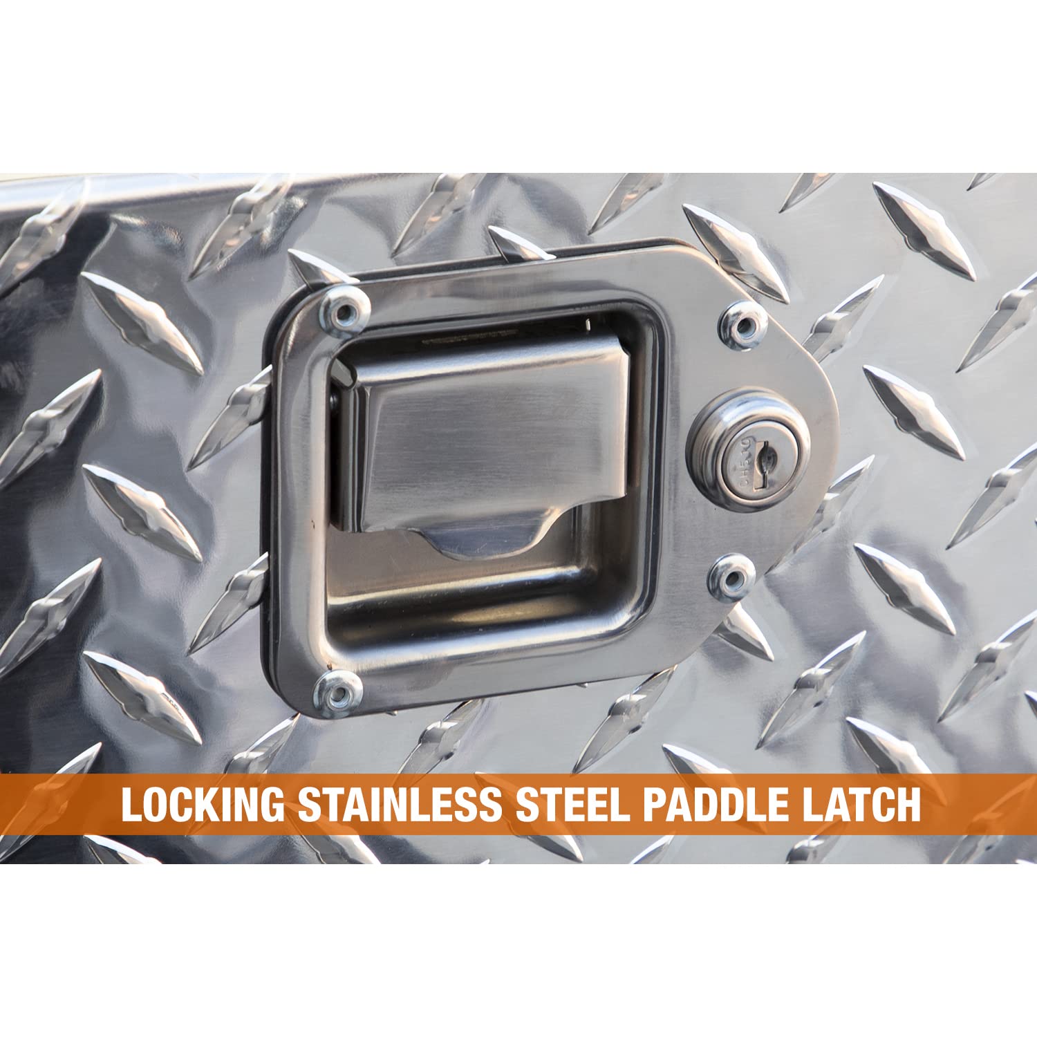 Buyers Products 1701385 Aluminum Trailer Tongue Tool Box - 18.3