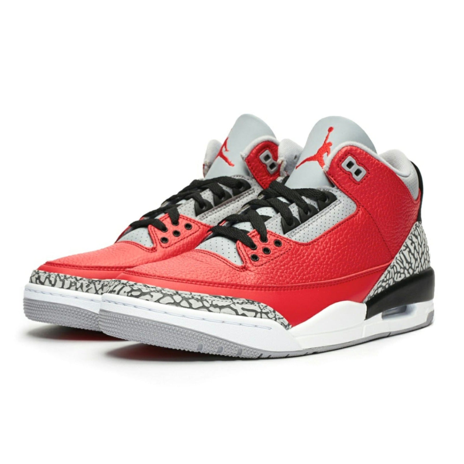 Air Jordan 3 Retro SE Unite Fire Red Sneakers - Men's Basketball Shoes for Style & Performance - Perfect for Streetwear, Gym & Casual Outfits
