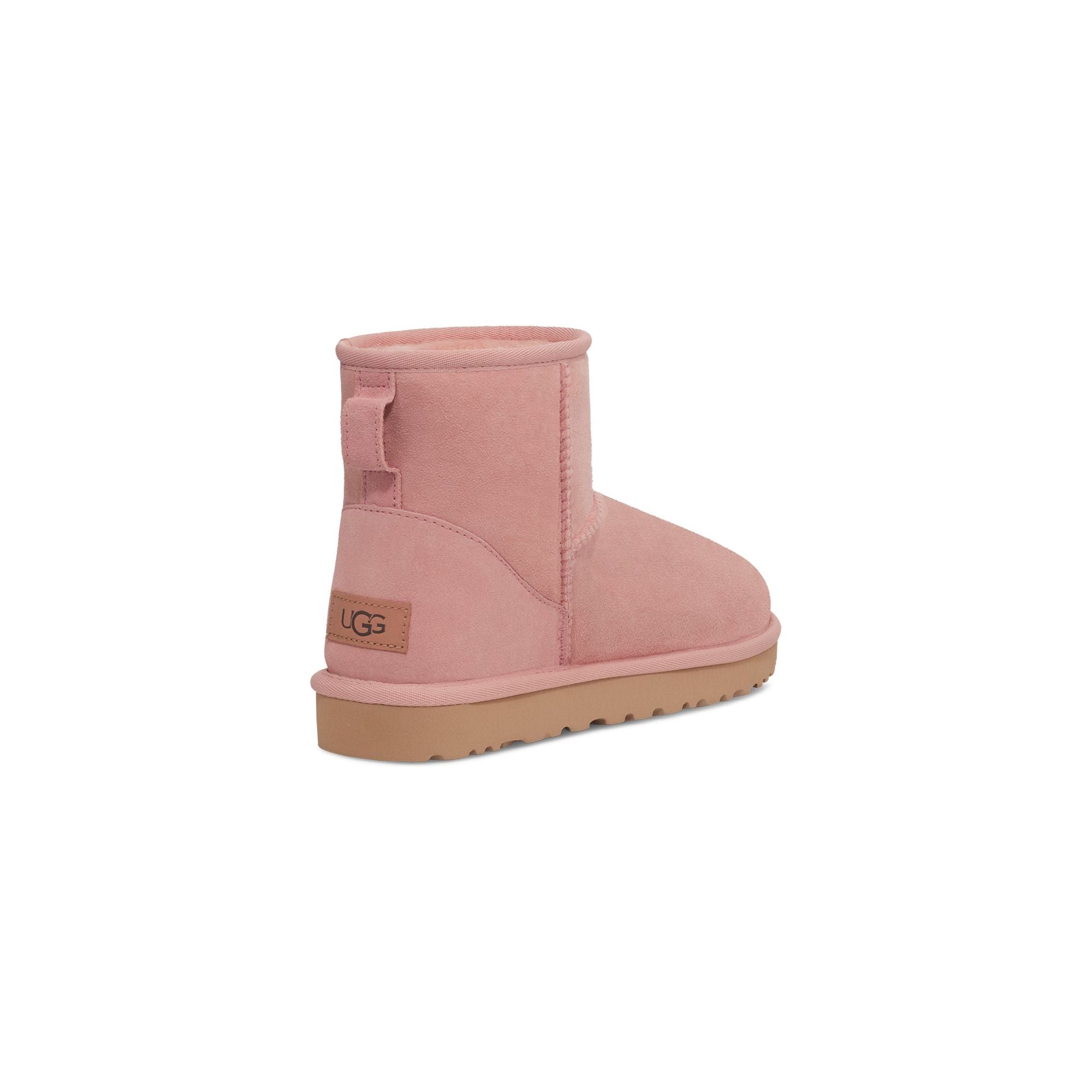 UGG Women's Classic Mini II Boots - Pink Cloud Shearling Winter Boots for Women | Warm & Comfortable Snow Boots for Casual Outfits & Cold Weather