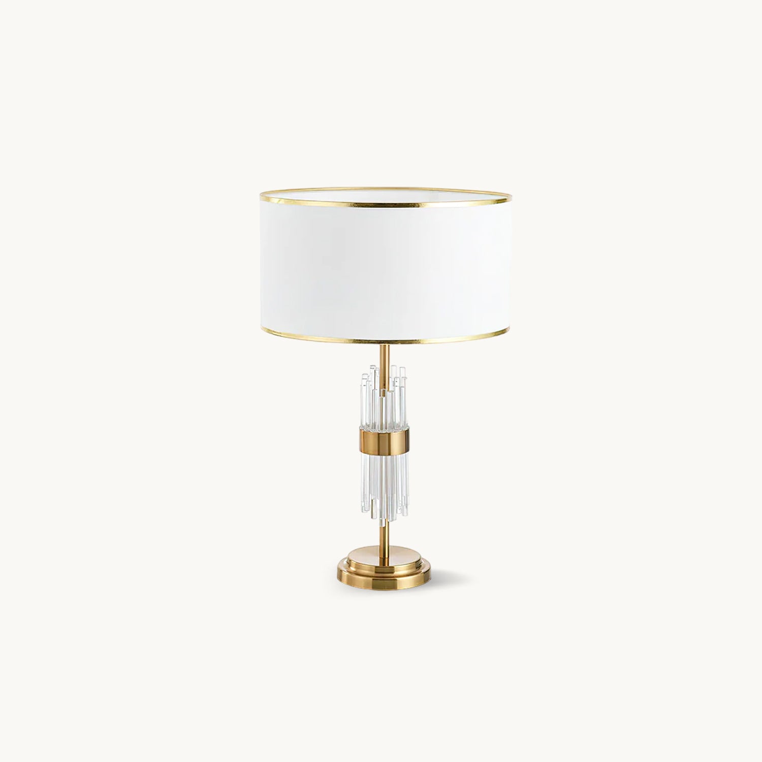 Sabina Table Lamp - Modern LED Nightstand Light with USB Port, Touch Control & Adjustable Brightness for Bedroom, Living Room & Office