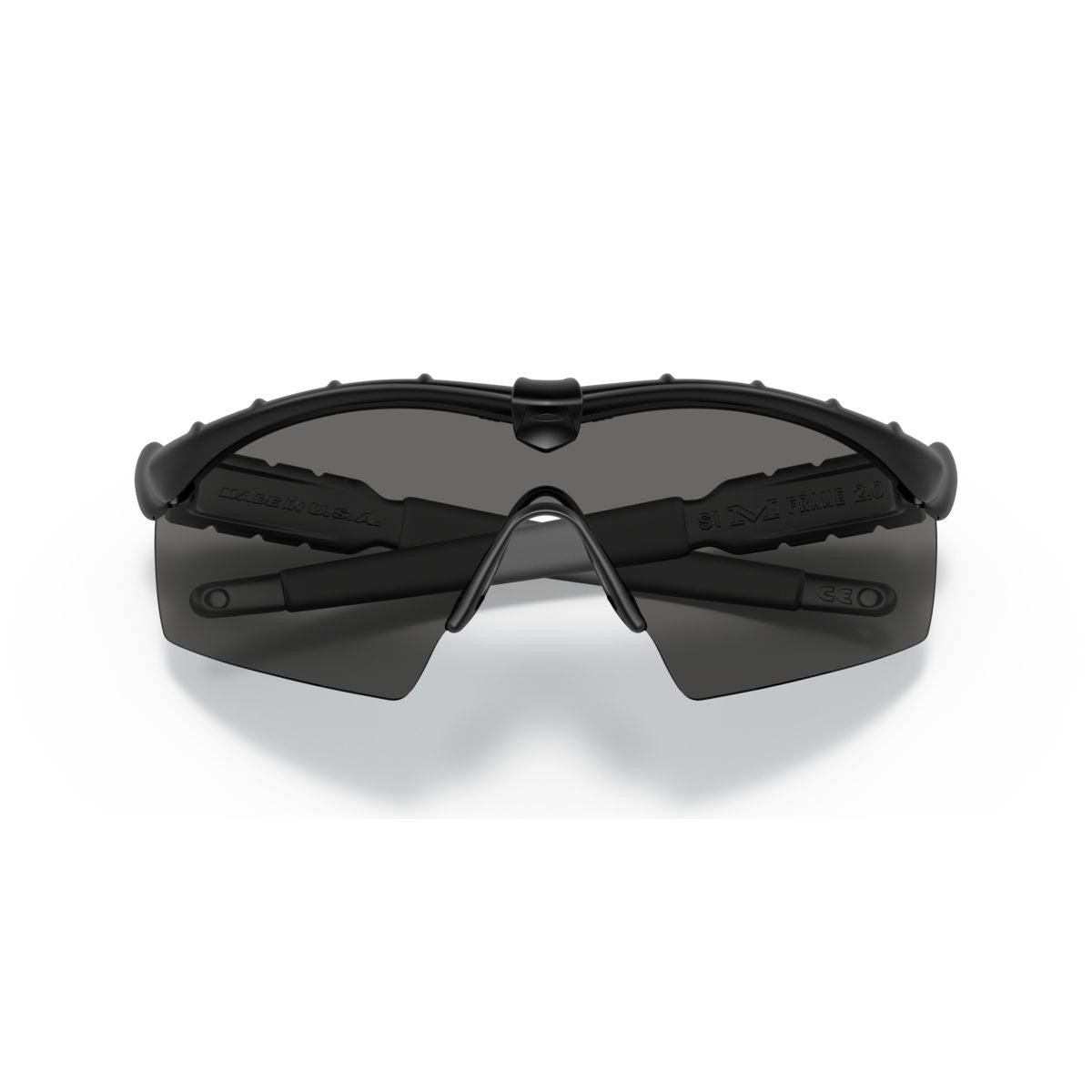 Oakley SI M Frame 2.0 Tactical Sunglasses - Matte Black/Grey Lens - Military & Sports Eyewear - Model 0OO9213 921303 - Perfect for Outdoor Activities, Shooting Range & Tactical Operations