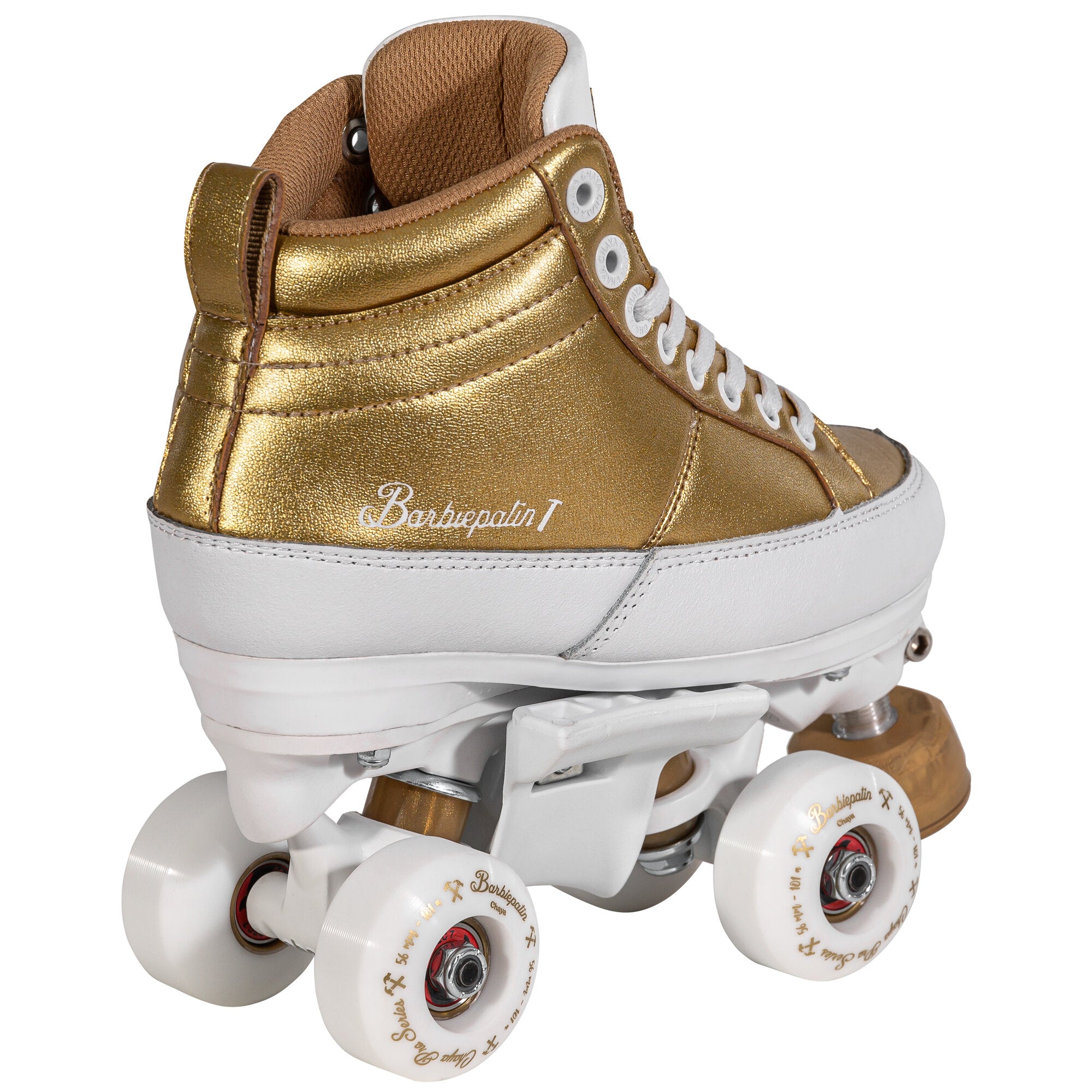 Kismet Barbie Roller Skates in Gold - Perfect for Kids, Girls, and Collectors - Fun for Parties, Roller Rinks, and Outdoor Play