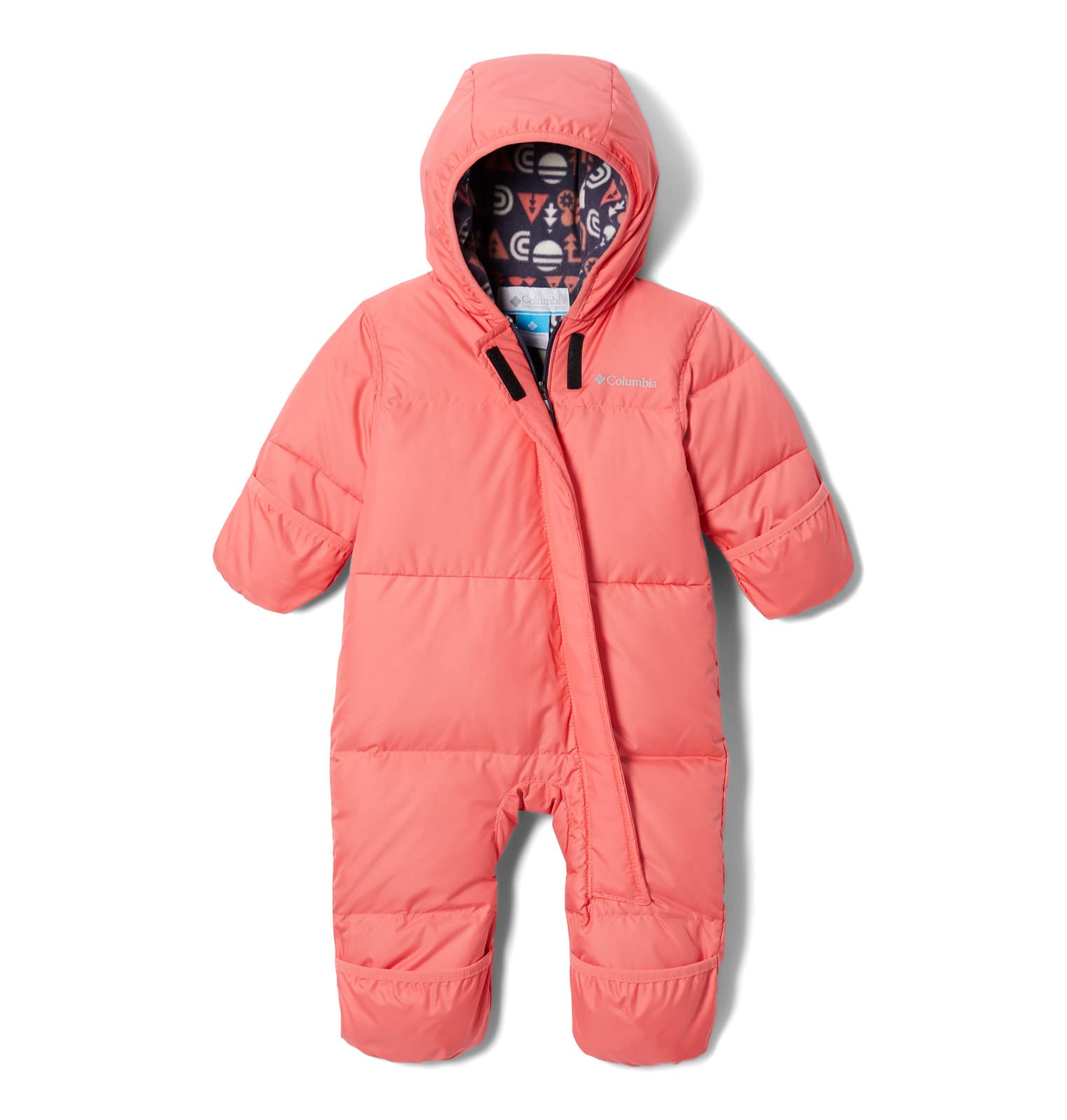 Columbia Baby Girls' Snuggly Bunny Bunting - Soft & Warm Winter Snowsuit for Infants & Toddlers | Perfect for Outdoor Play, Stroller Walks & Cold Weather Adventures