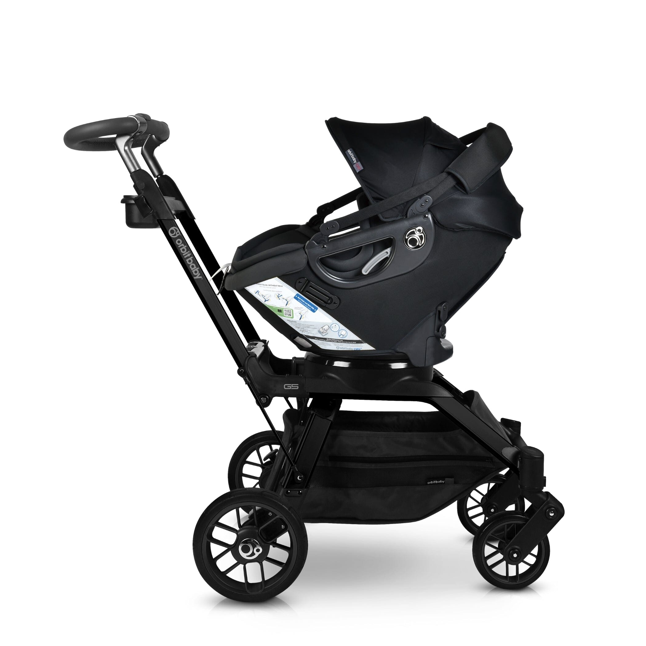 Orbit Baby G5+ 360 Rotating Convertible Infant Car Seat - Safe & Comfortable for Newborns to Toddlers - Perfect for Travel, Daily Commutes, and Family Outings
