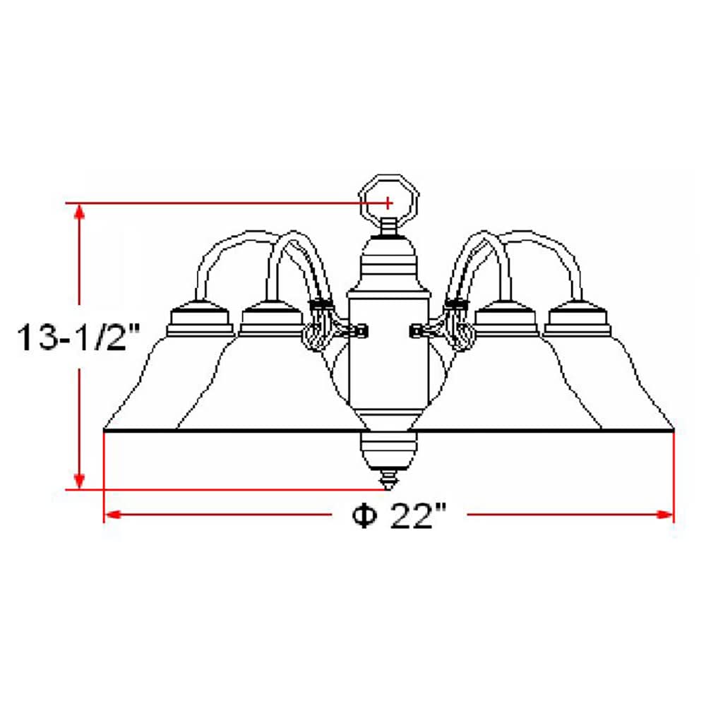 Millbridge 5-Light Chandelier with Alabaster Glass Shades - Dimmable Satin Nickel Finish for Dining Room, Foyer & Kitchen | Elegant Ceiling Lighting Fixture for Home Decor & Dinner Parties