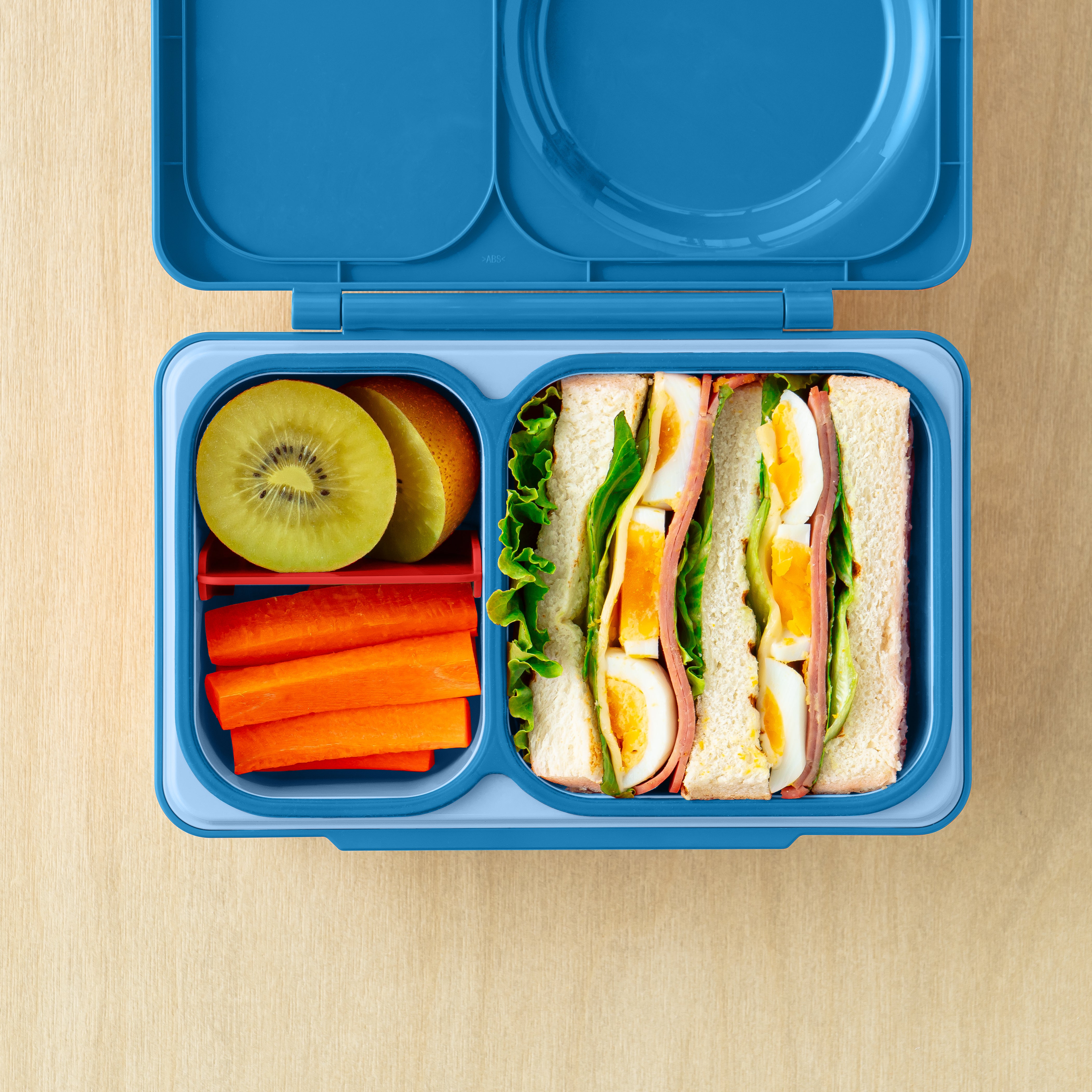 OmieBox UP Insulated Bento Lunch Box for Kids & Adults - Leak Proof, Hot & Cold Food Container - Cosmic Blue - Perfect for School, Work, Picnics & Travel