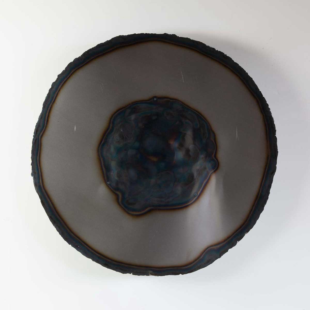 Galaxy Round Coated Sculpture - Modern Home Decor for Living Room, Office & Garden - Unique Art Piece for Indoor & Outdoor Spaces