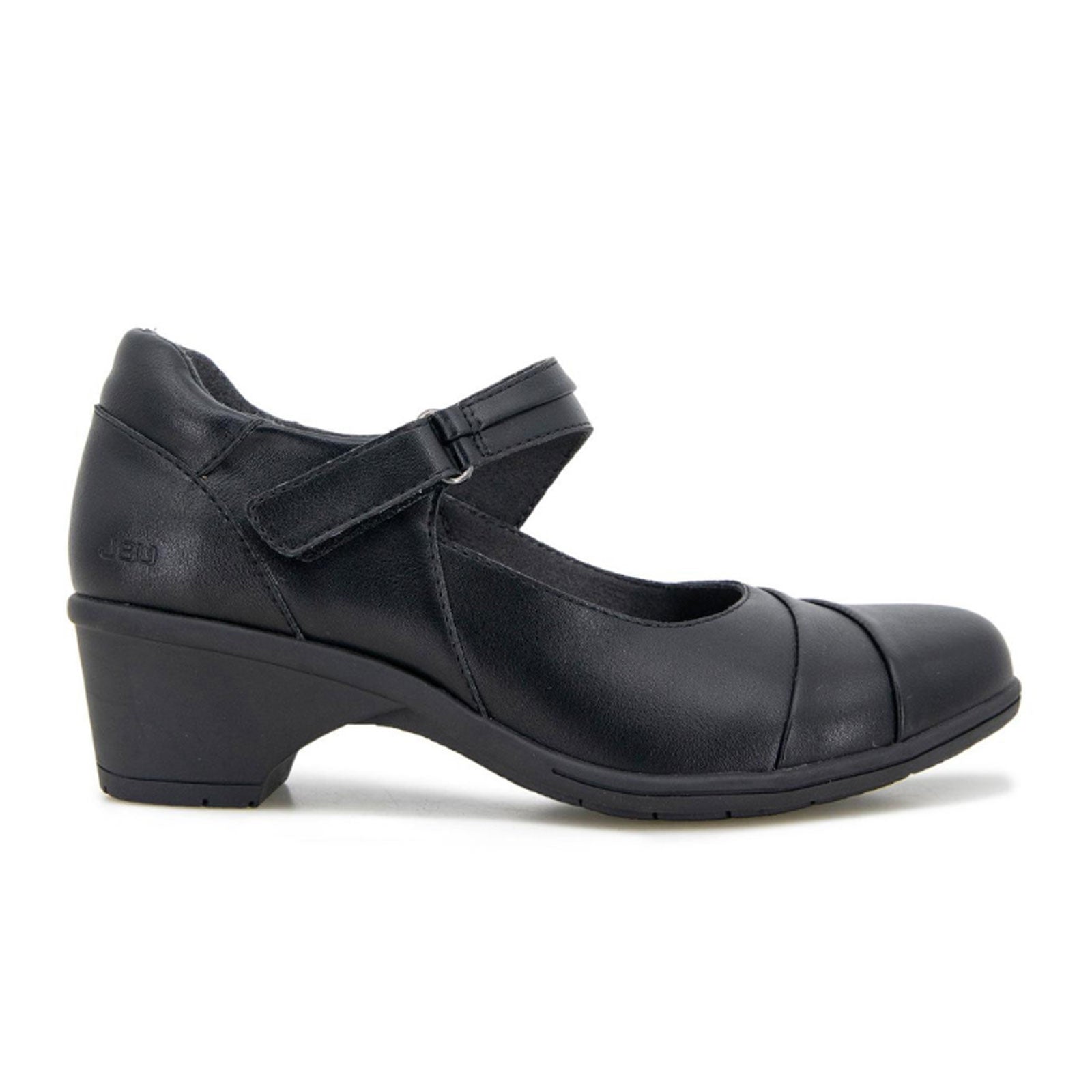 JBU Gloria Mary Jane Women's Black Comfortable Casual Shoes for Work, Walking & Everyday Wear