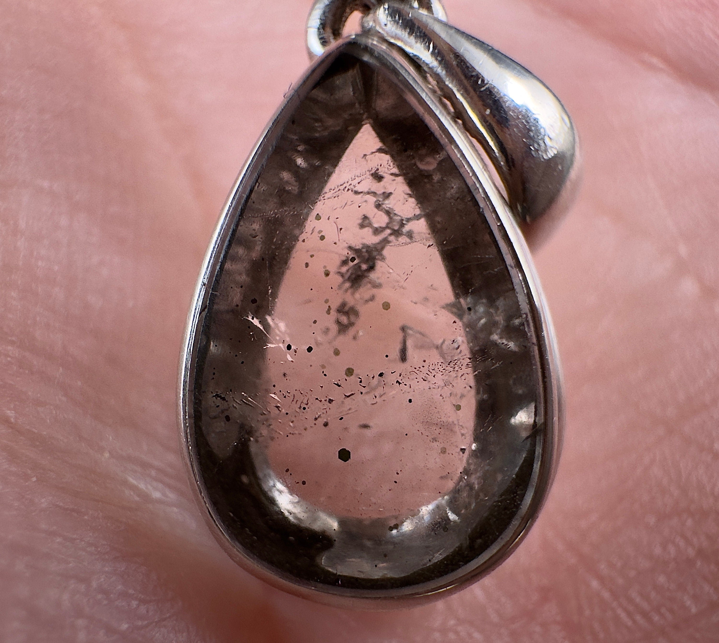 COVELLITE Pink Fire Quartz Crystal Pendant Necklace - Handmade Healing Jewelry with Natural Stones for Women | Spiritual Energy, Chakra Balancing & Meditation Accessory