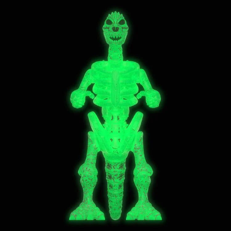 Glow in The Dark Godzilla Skeleton Action Figure - Collectible Movie Monster Toy for Display, Halloween Decor & Gift for Fans