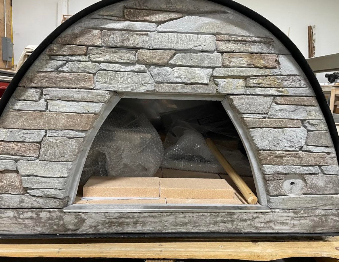 Maximus PRIME Black Outdoor Pizza Oven - Portable Wood Fired Pizza Maker for Backyard, Camping & Patio - Professional Stainless Steel Pizza Oven (Model TGPRMBLK)