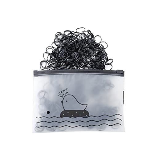 1500 Pcs Mini Rubber Bands for Hair - Soft Elastic Hair Ties for Braids, Wedding Hairstyles & Kids - Skinny Tiny Rubber Bands (One Size) - Perfect for DIY Hair Accessories, Salon Styling & Party Hairstyles