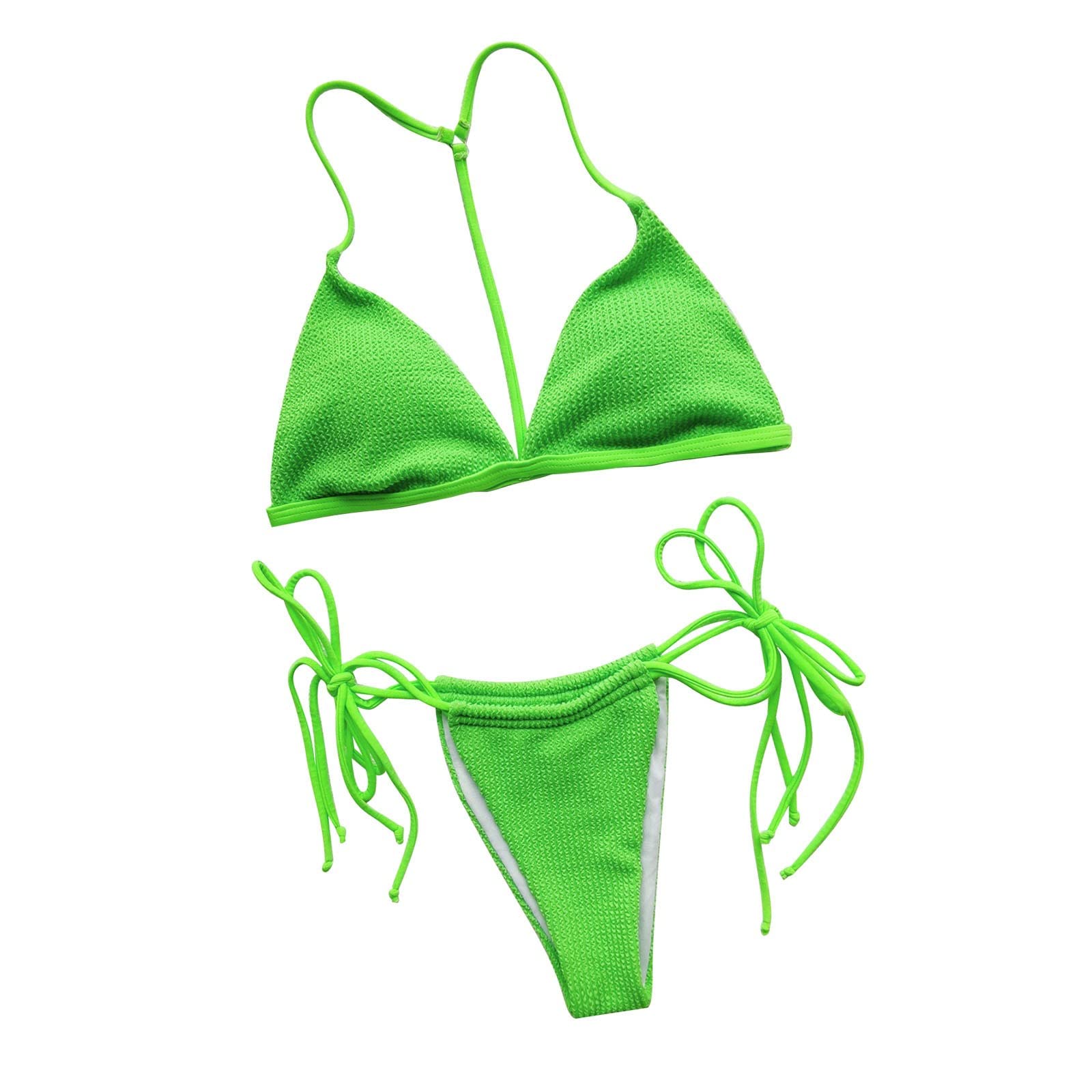 High Waist Bikini Swimsuits for Women - Tummy Control Push Up Bathing Suits for Older Women | Print Beachwear for Summer Vacations & Pool Parties