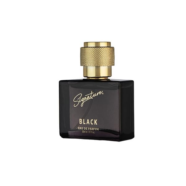 Premium Signature Black Men's Eau de Parfum - 30ml Luxury Cologne for Date Night, Office & Special Occasions