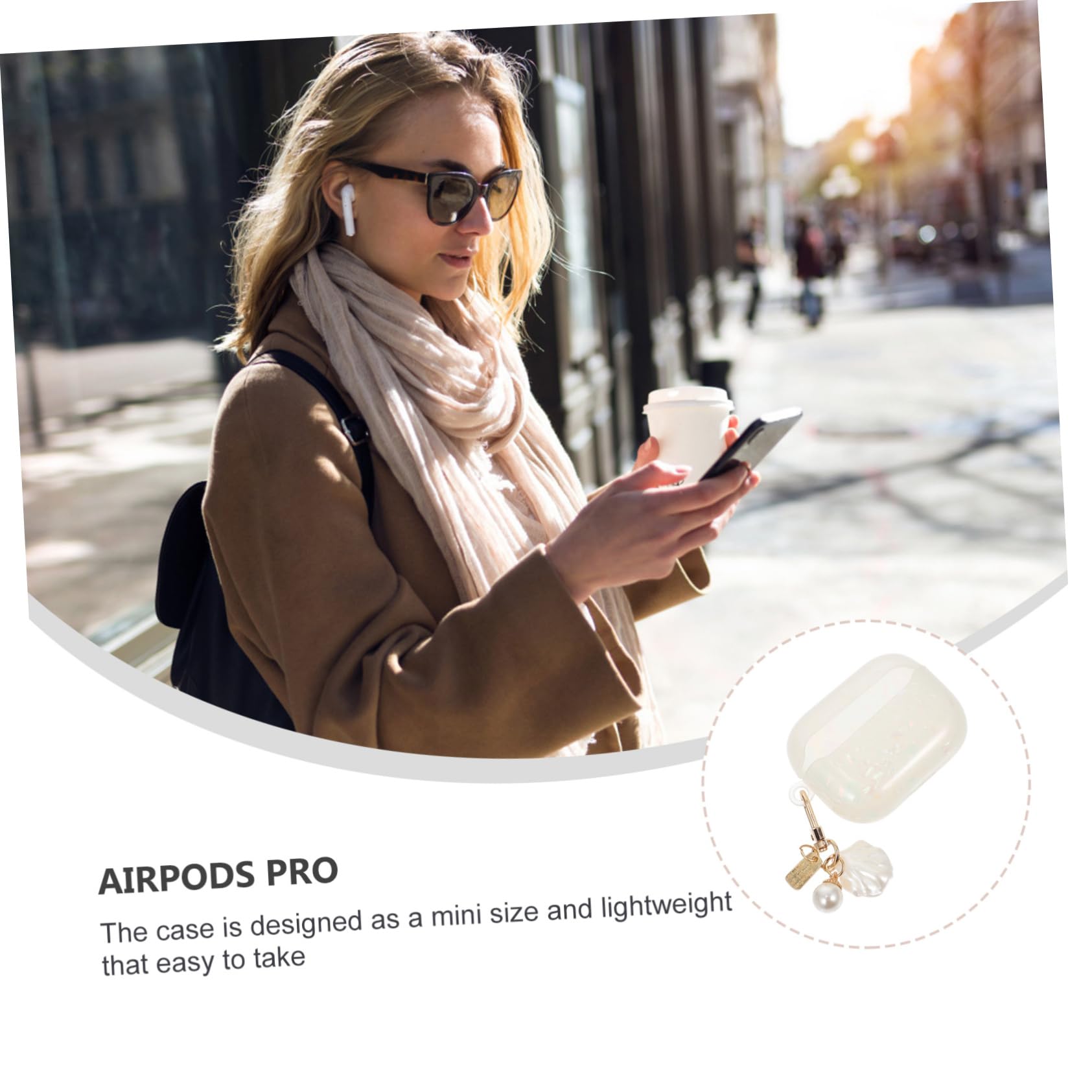 HOMSFOU 1 Set Portable Earphone Case - Protective Shell Cover for Earbuds & Headphones | Perfect for Travel, Workout, and Daily Use