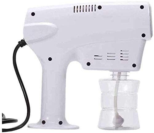 COLOM Blue Light Nano Steam Atomizing Fogger - Portable Disinfection Sprayer with Rechargeable Battery for Home, Office & Salon Use