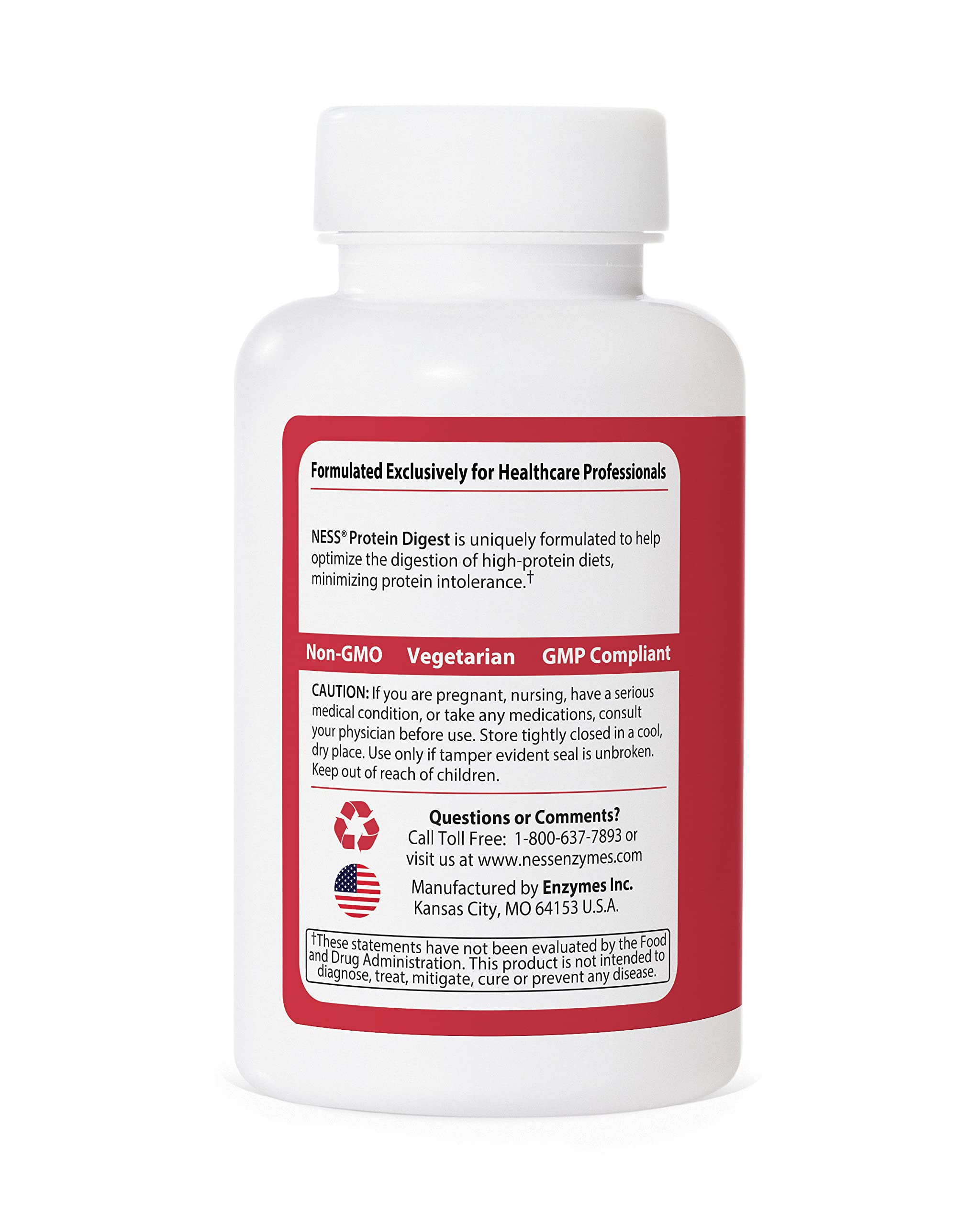 Best Protein Digest Supplement for Faster Absorption - 180 Capsules | Supports Muscle Recovery & Digestion | Ideal for Athletes & Fitness Enthusiasts