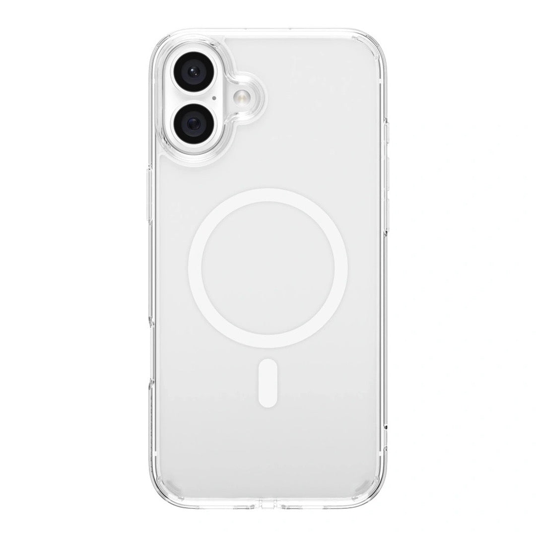 LUMINA iPhone 16 Clear Case with Patchwork Design - Protective Cover for iPhone 16 - Perfect for Everyday Use, Travel & Outdoor Activities