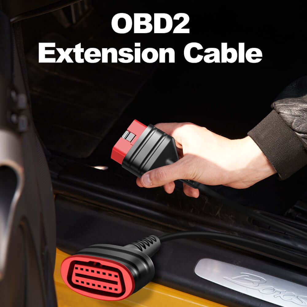 THINKCAR 16 Pin OBD2 Extension Cable for Thinkdiag - 3ft Diagnostic Scanner Tool Connector for Car Repair & ECU Programming | Compatible with ThinkDiag, ThinkTool, Auto Mechanics & DIY Use