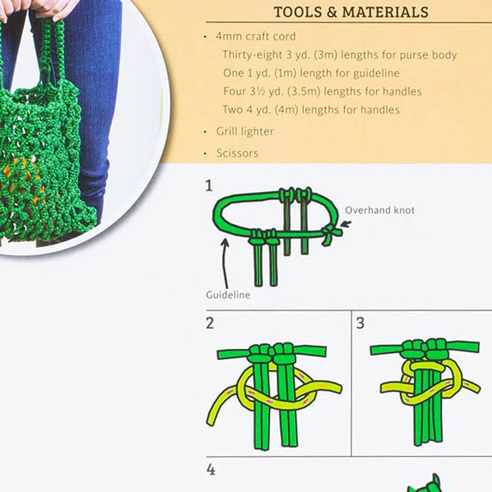 Hello Macrame Crafting Book - DIY Knotting Patterns for Boho Home Decor, Wall Hangings & Plant Hangers | Perfect for Beginners & Home Decoration Projects
