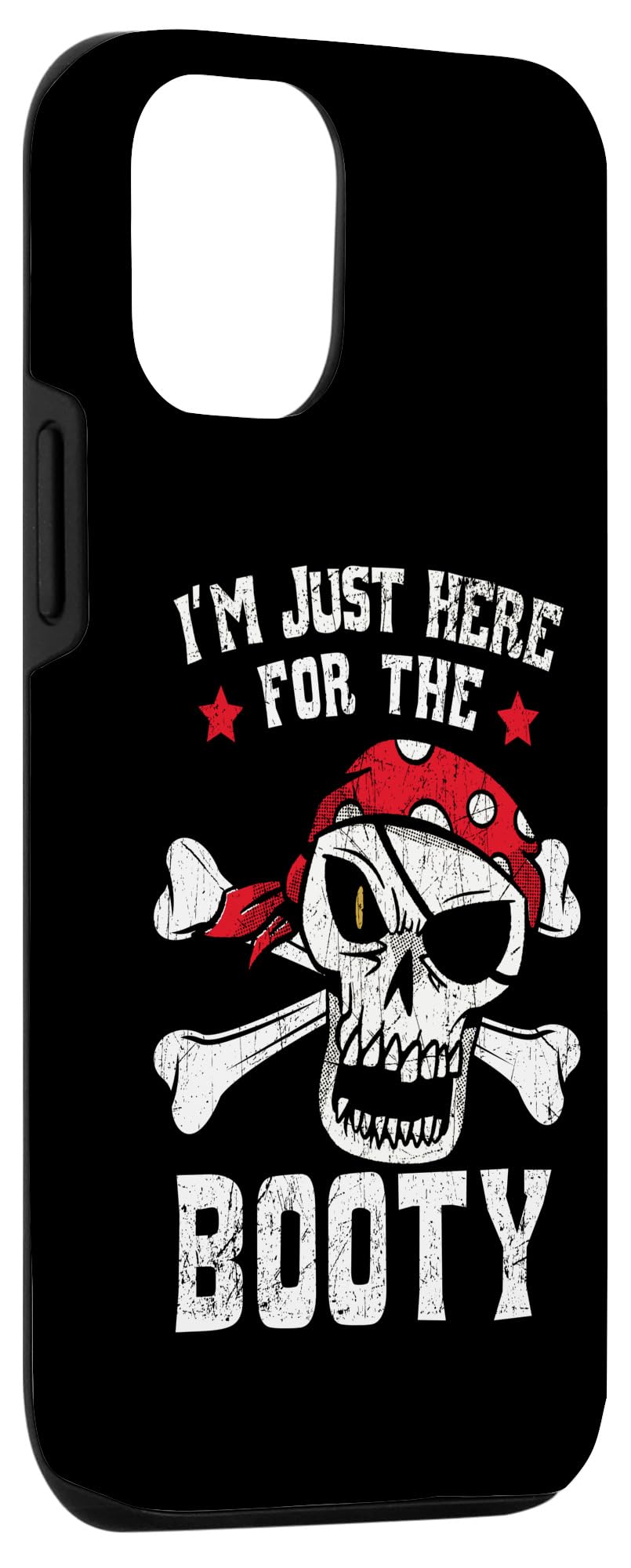 iPhone 12/12 Pro Pirate Lover Case - Caribbean Pirate Design with 