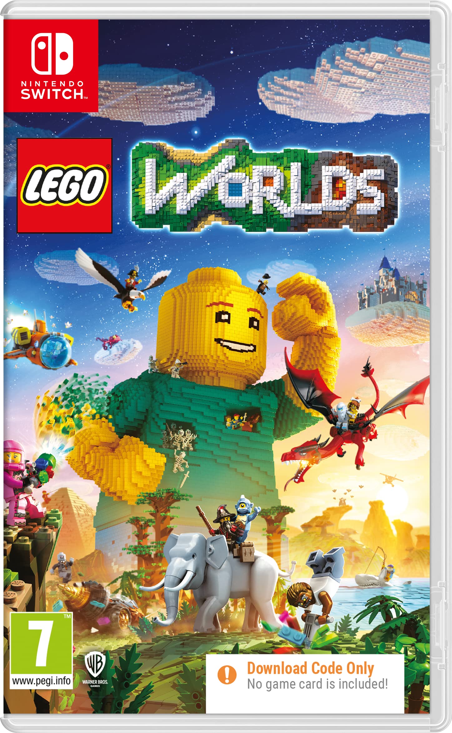 LEGO® Worlds Complete in Box (CiB) - Build, Explore & Create Endless Adventures - Perfect for Kids, Collectors & Gamers