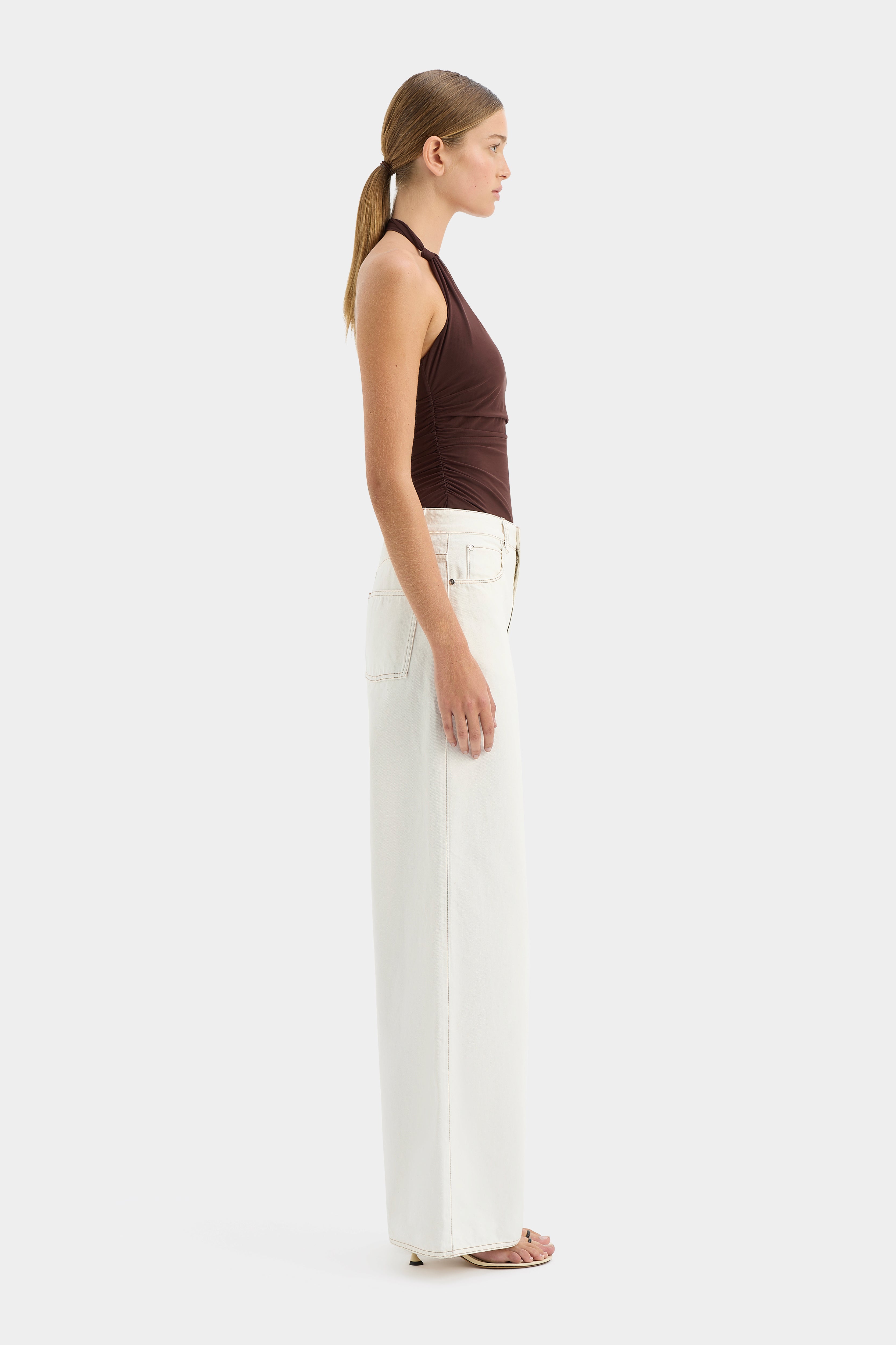 Jacques Knot Top Women's Fashion Blouse - Stylish & Comfortable for Casual Outings & Office Wear