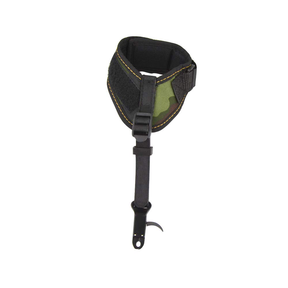 Adjustable Archery Wrist Release Aid for Compound Bows - Foldback Buckle Strap Hunting Shooting Accessory | Perfect for Target Practice & Outdoor Hunting