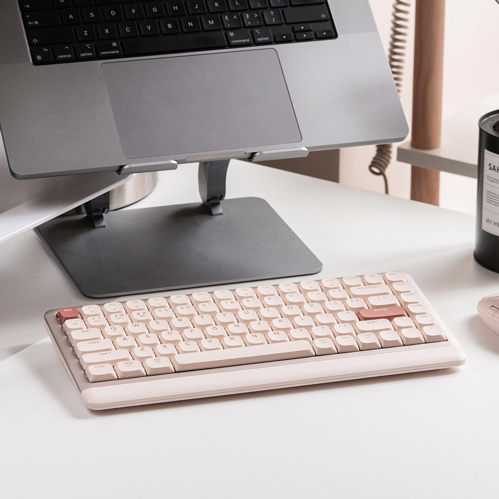DAREU NEO84 Low Profile Mechanical Keyboard - 84 Keys Compact Design, RGB Backlit, Hot-Swappable Switches for Gaming & Office Work (Perfect for Esports, Programming & Typing)
