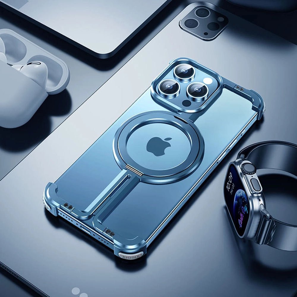 FusionFrame Pro MagSafe iPhone Case - Shockproof & Slim Design for iPhone 14/13/12 Series | Perfect for Work, Travel & Outdoor Adventures