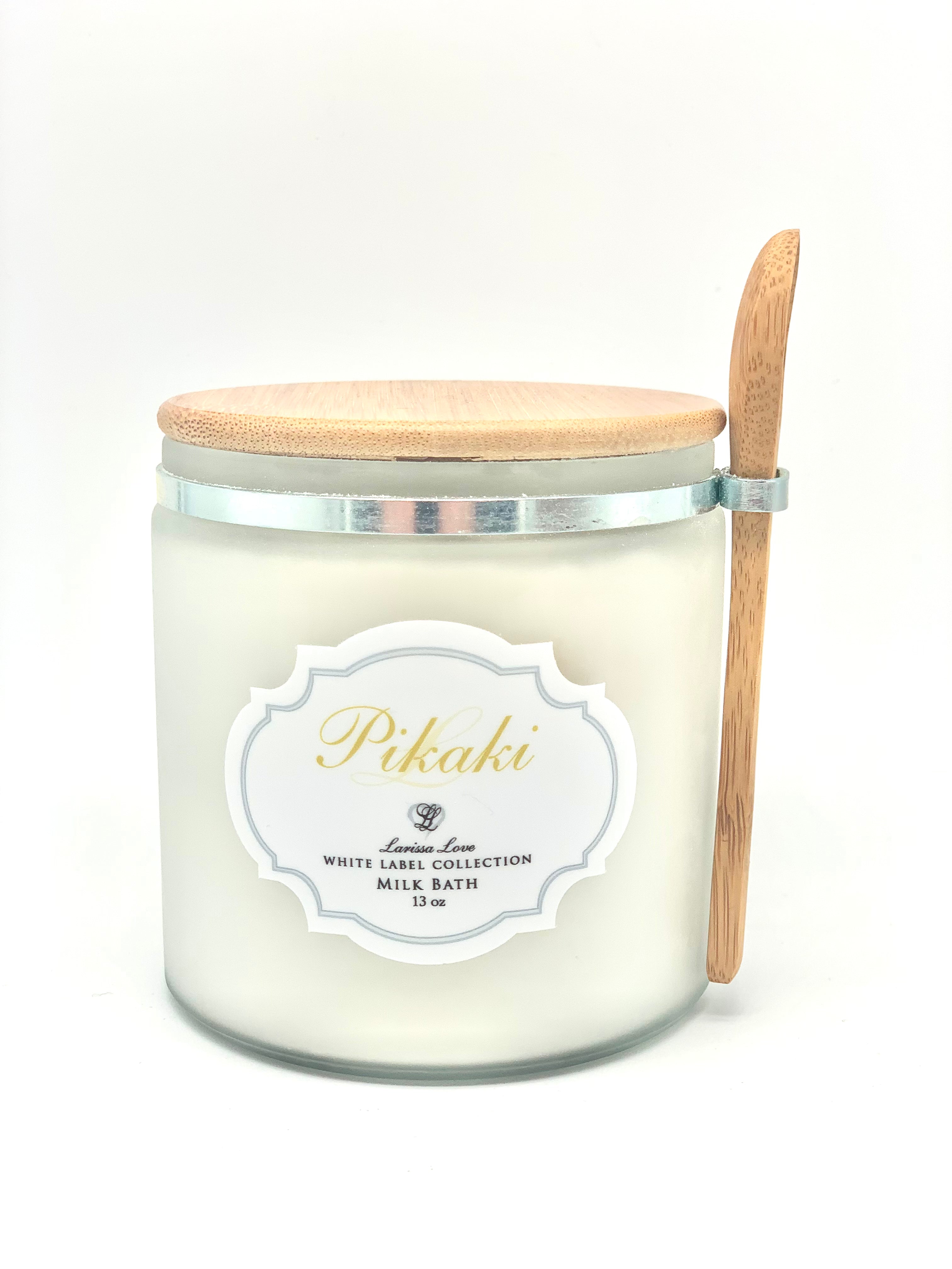 Pikaki Milk Bath Powder - Luxurious Hawaiian Floral Scented Bath Soak for Relaxation & Skin Hydration | Perfect for Spa Nights, Self-Care Rituals & Gift Giving