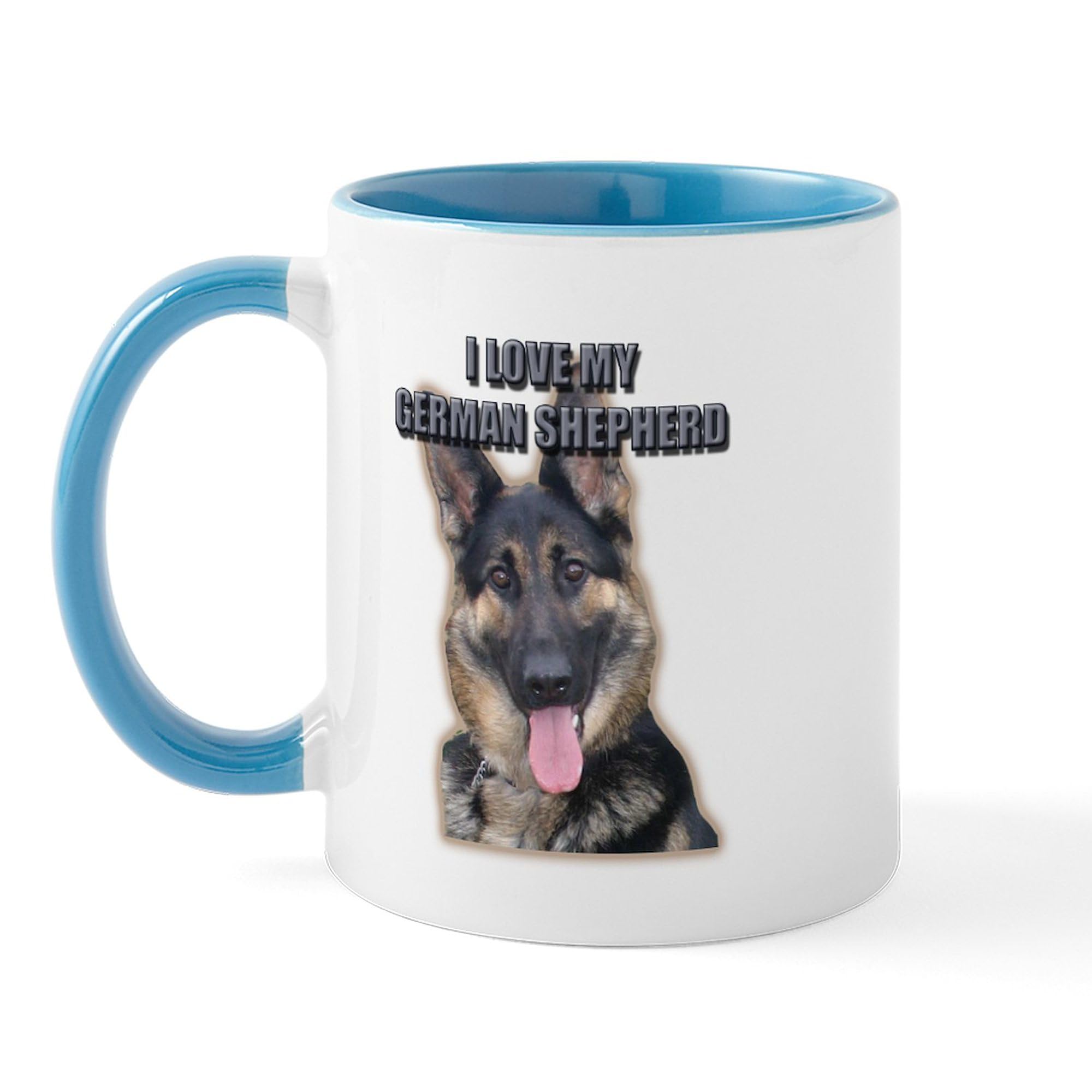 German Shepherd Lover's 11 oz (325 ml) Ceramic Coffee Mug - Perfect for Dog Lovers, Pet Owners & Coffee Enthusiasts - Ideal for Home, Office & Gifts