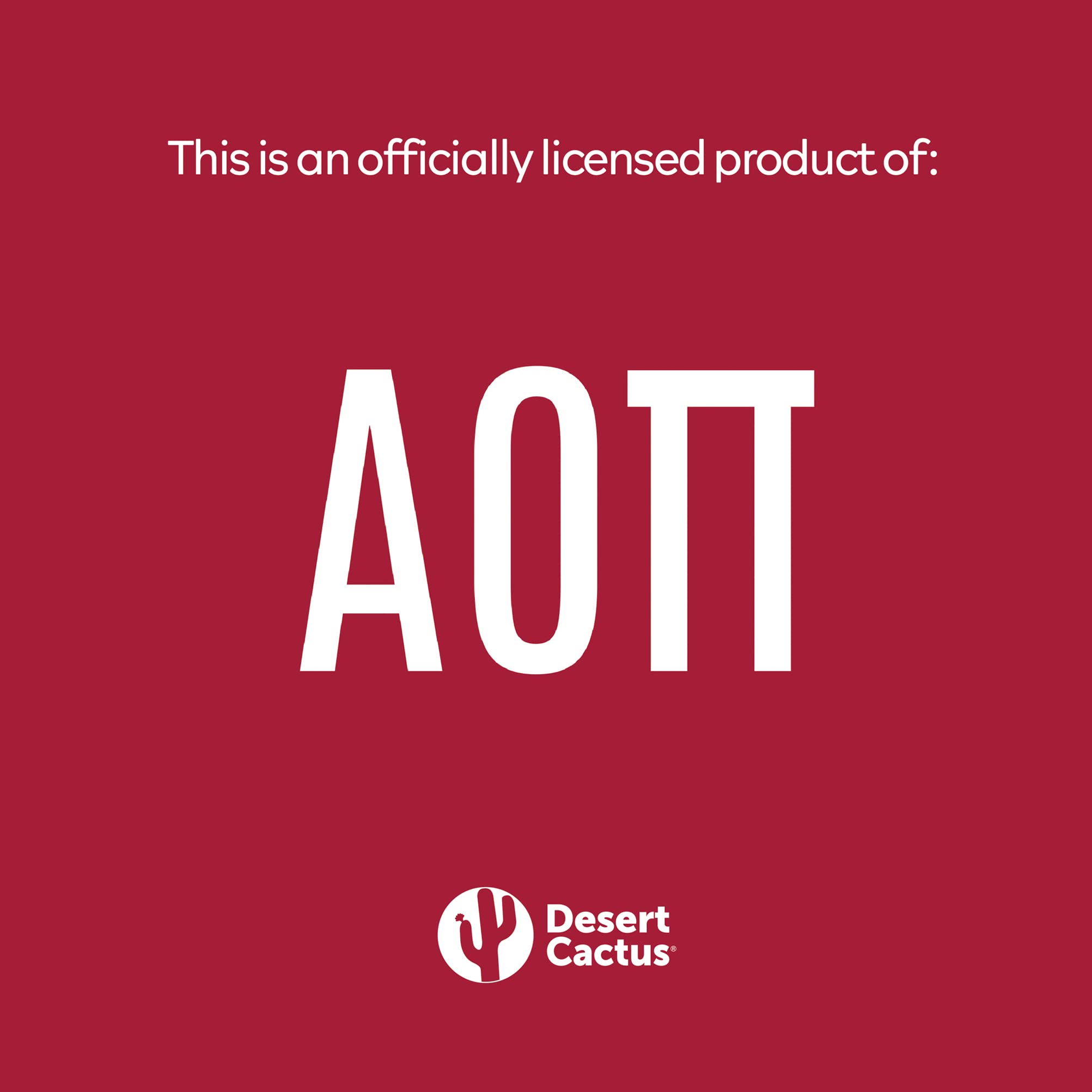 AOII Sorority Pin Set - 3 Piece Variety Badge Collection with 2.25