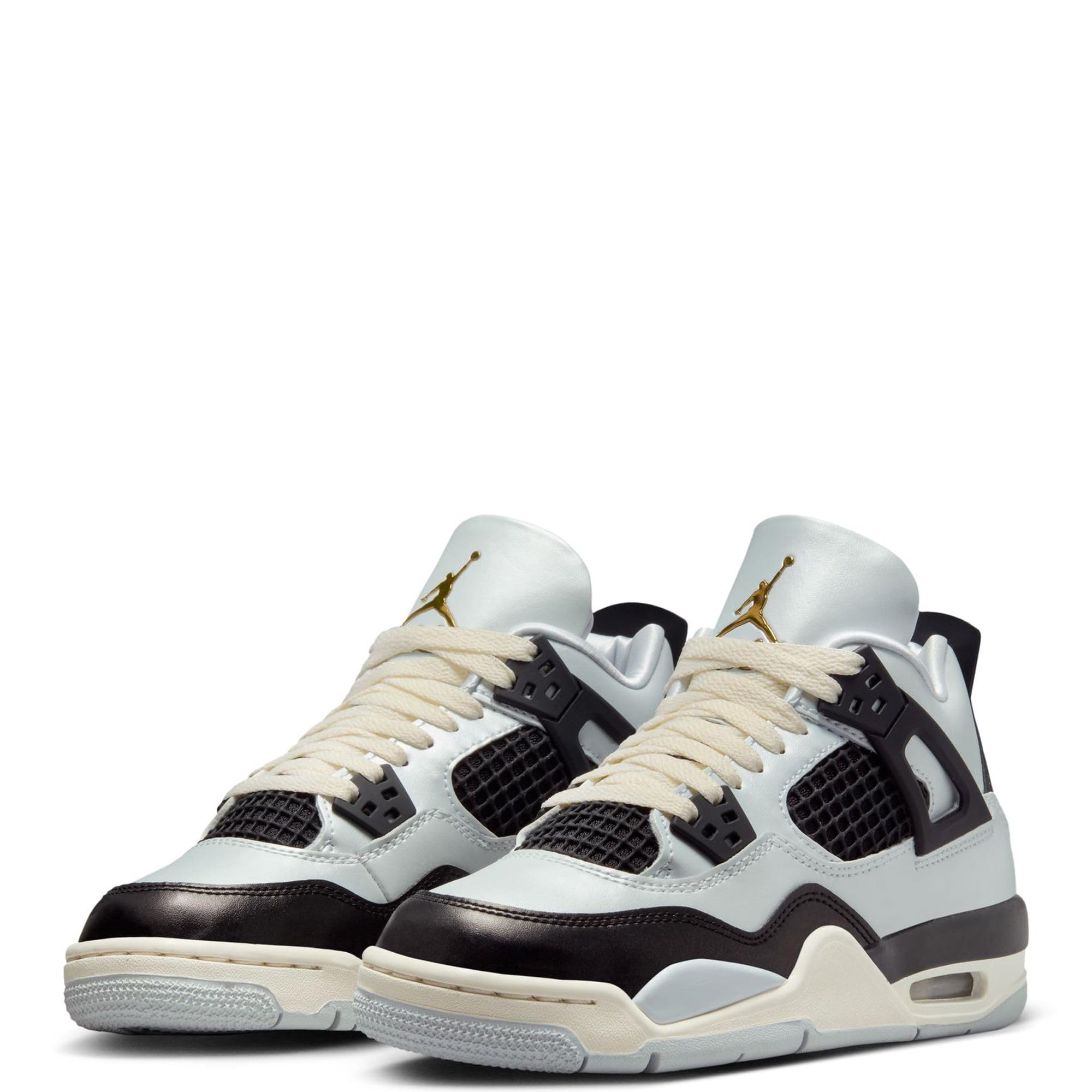 Nike Air Jordan 4 Retro Sneakers for Big Kids - Stylish Basketball Shoes for Boys and Girls - Perfect for Sports, School, and Casual Wear