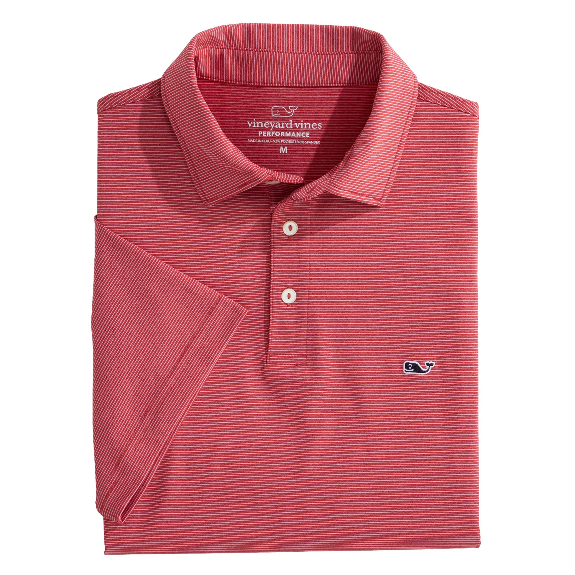 Vineyard Vines Men's St. Jean Short Sleeve Stripe Sankaty Polo Shirt - Classic Striped Casual Golf & Summer Wear for Men