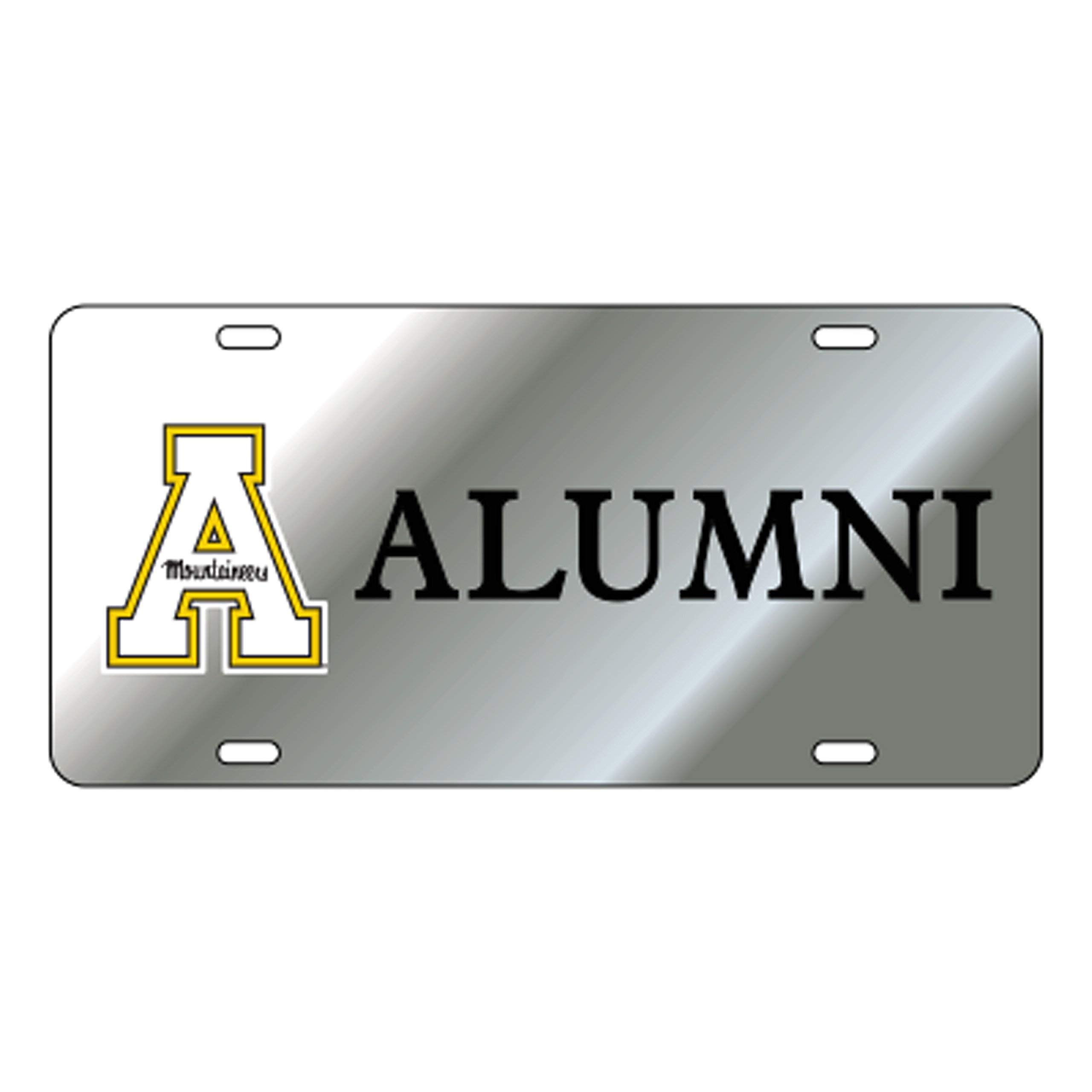 Appalachian State Mountaineers Laser Engraved Aluminum Alumni Tag - Personalized Domed Keychain for Graduates, Fans & Supporters | Perfect for Gifts, Backpacks & Keyrings
