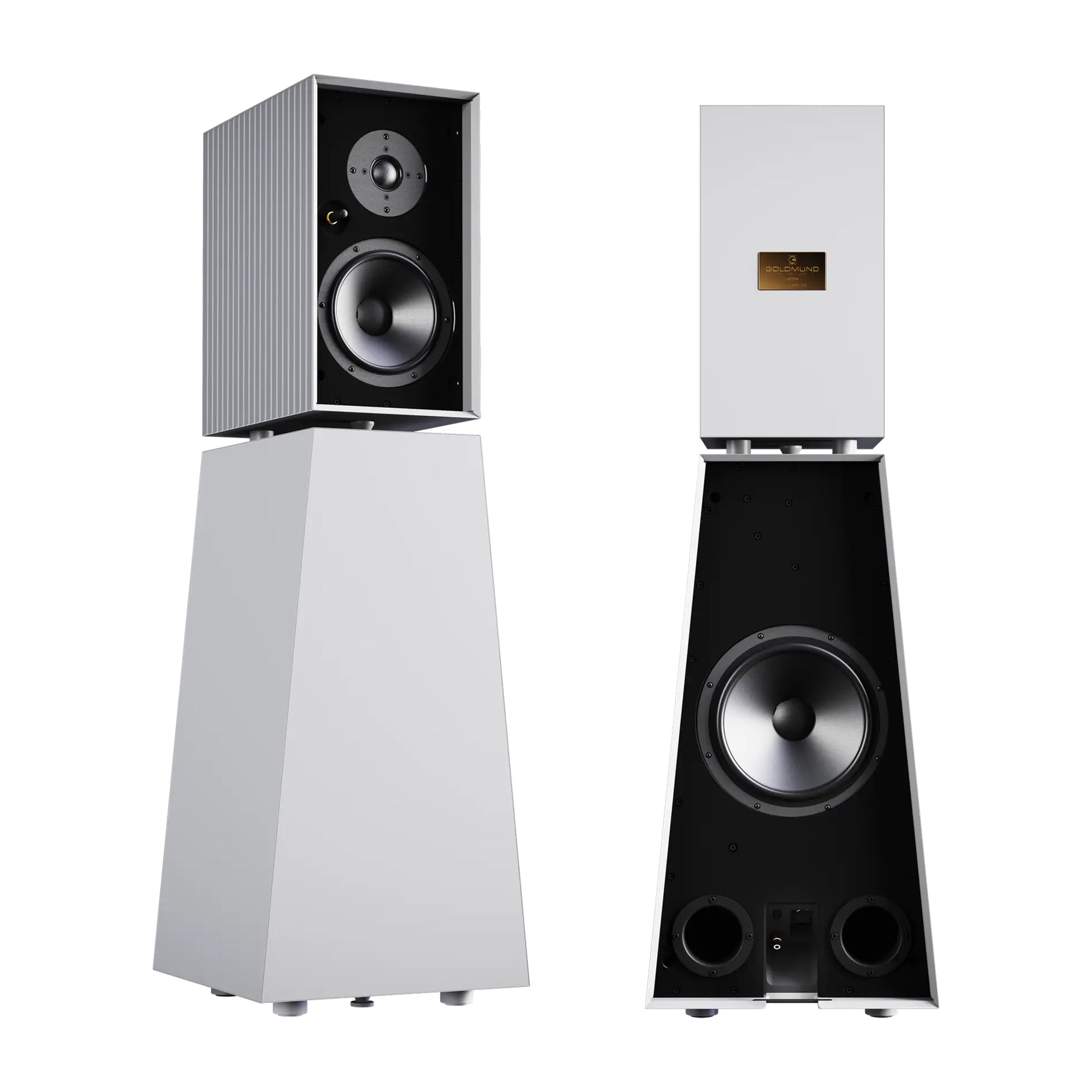 Goldmund ASTERIA Premium Active Wireless Bluetooth Speakers - High-Fidelity Sound for Home Theater, Parties & Outdoor Entertainment