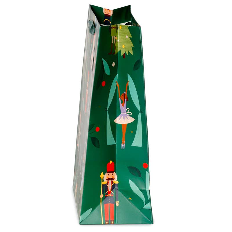 Christmas Nutcracker Sugar Plum Fairy Gift Bag - Holiday Party Favors, Christmas Decorations & Stocking Stuffers - Perfect for Festive Gifts, Tree Ornaments & Holiday Celebrations