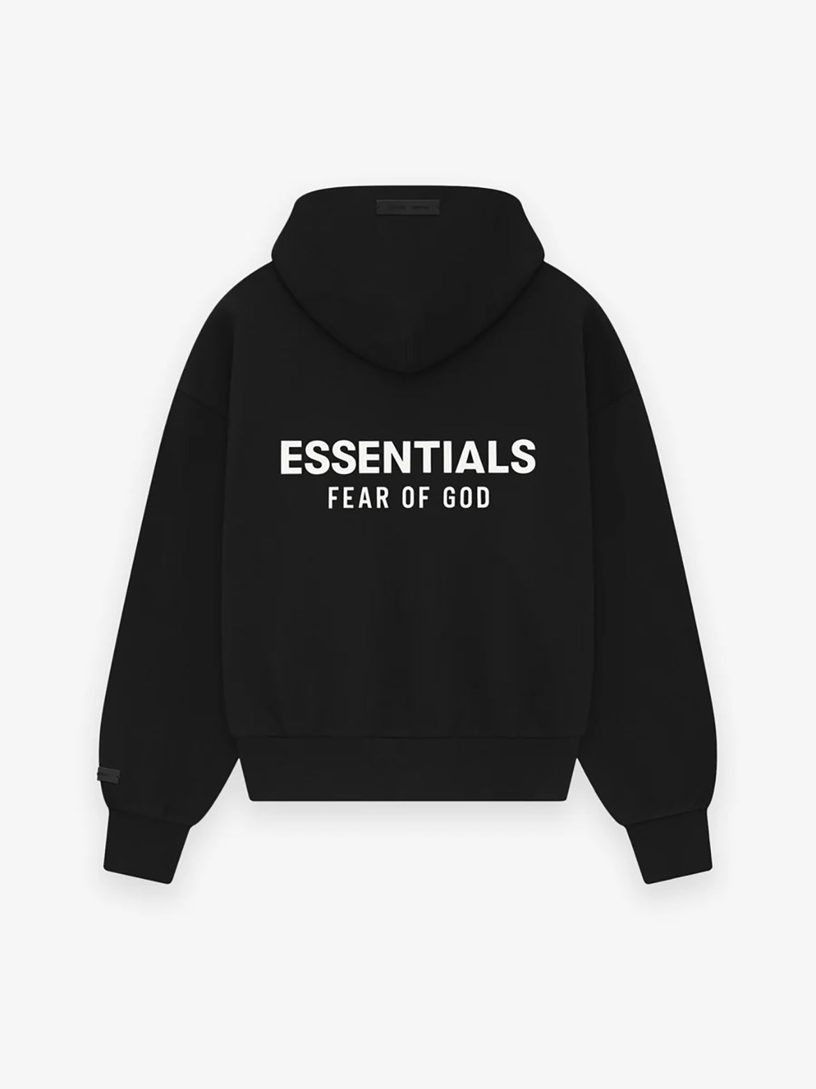 Classic Hoodie for Men & Women - Jet Black Unisex Pullover Sweatshirt | Comfortable & Stylish for Casual Wear, Gym, and Outdoor Activities