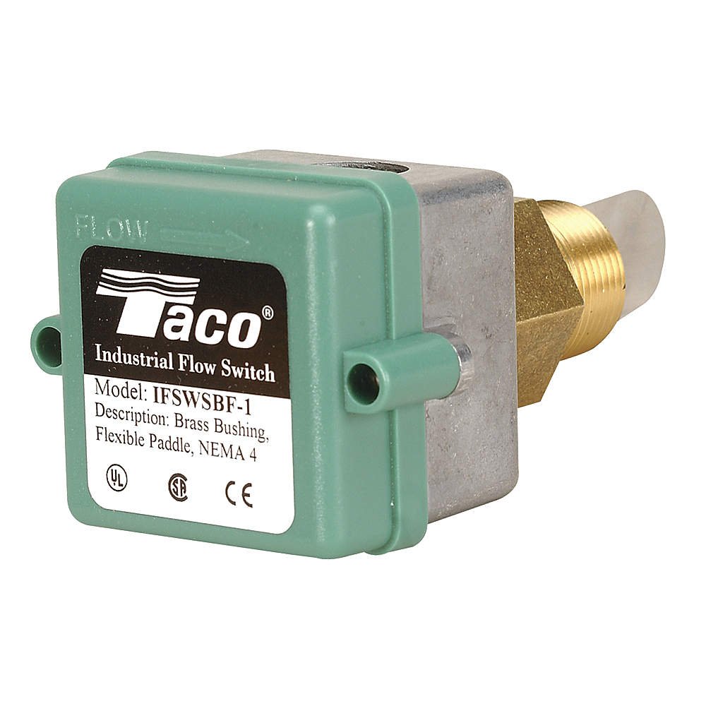 Flow Switch with SPDT, 3.5-600 FPM (Feet Per Minute) - Ideal for HVAC Systems, Water Treatment, and Industrial Process Control