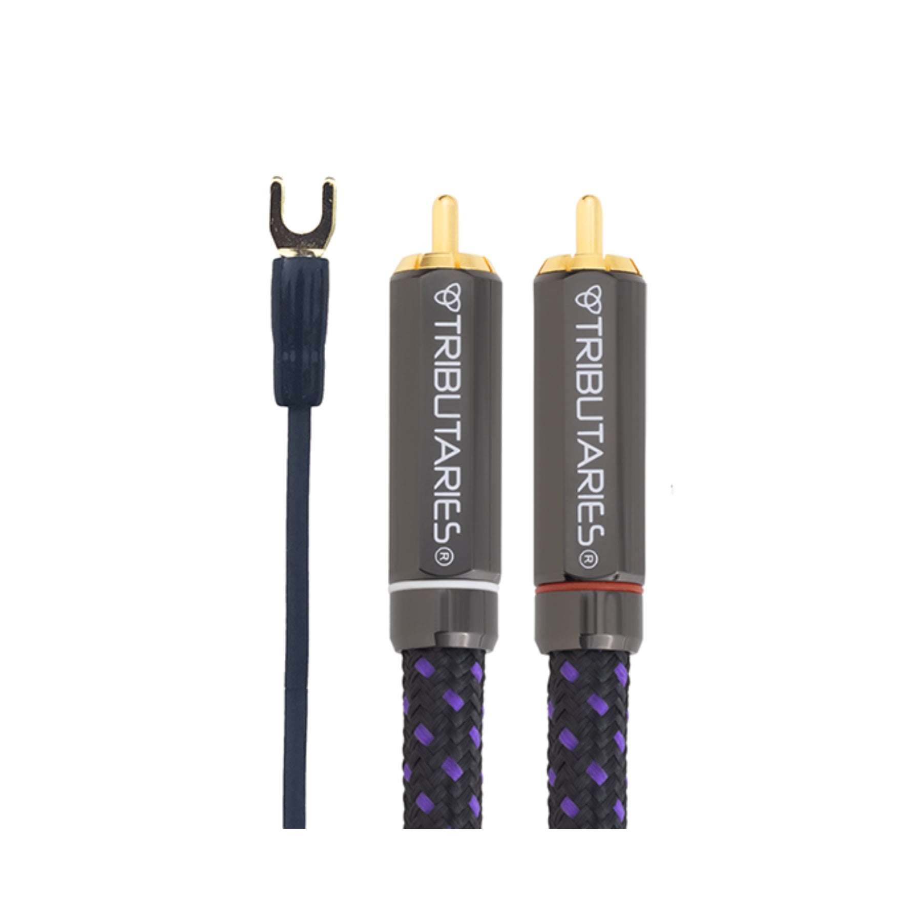 Tributaries Model 6PC High-End Phono Cable - Premium Audio RCA Interconnect for Turntables & Record Players - Perfect for Home Theater & Audiophile Systems