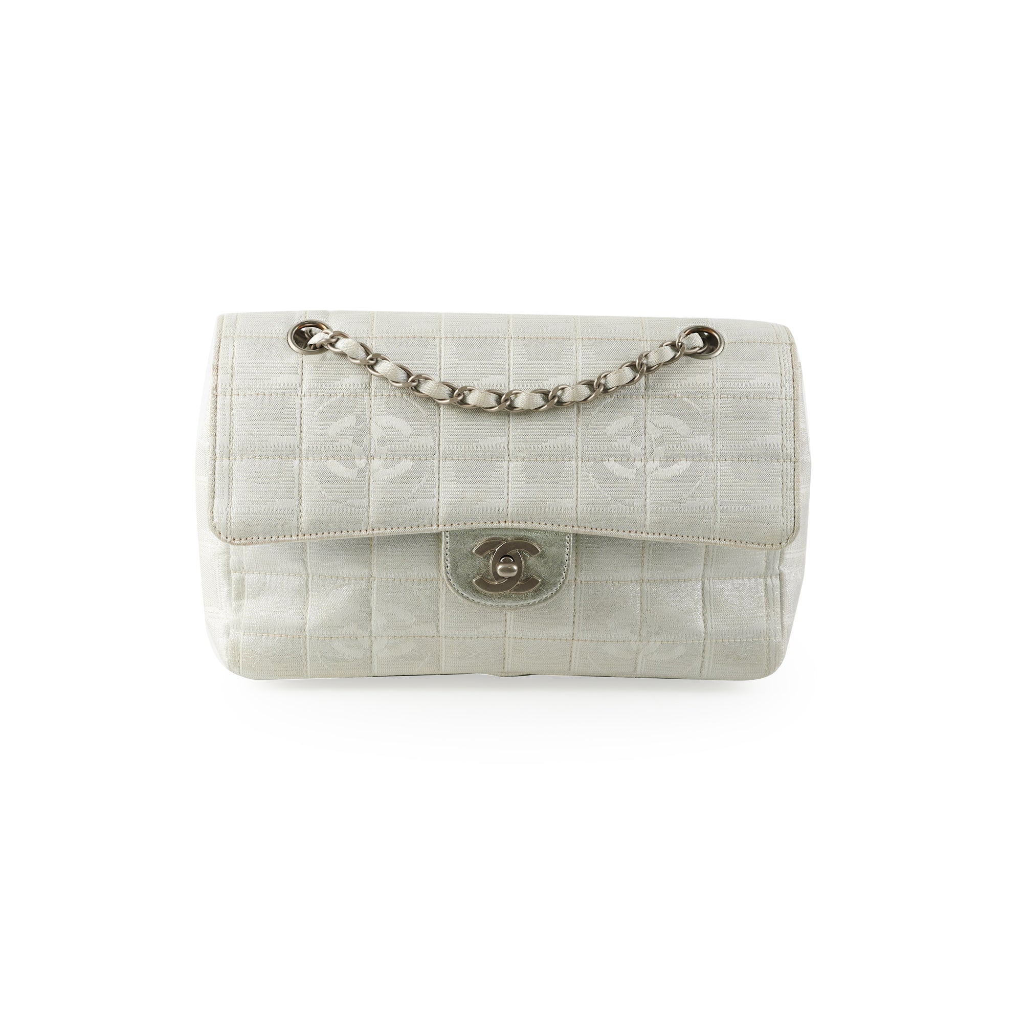 Chanel New Travel Line Chain Shoulder Bag Silver - Luxury Crossbody Purse for Women, Perfect for Travel, Date Night & Everyday Use