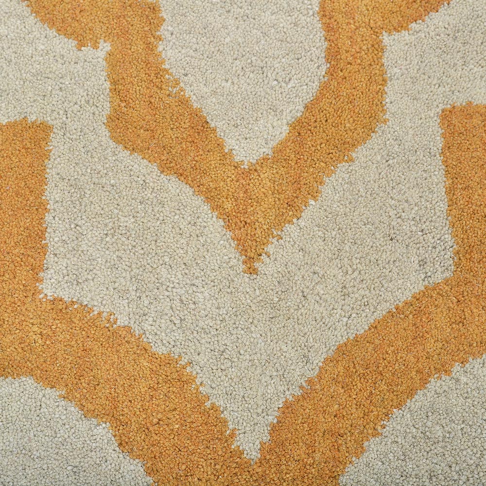 Hand Tufted Angle Rug - Soft Modern Area Rug for Living Room, Bedroom & Nursery - Non-Slip Home Decor Carpet