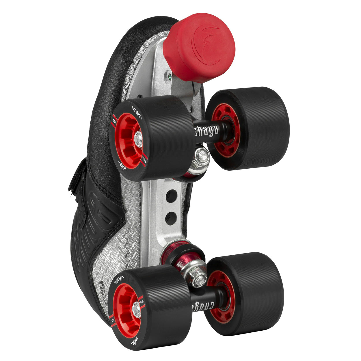 Chaya Onyx Roller Skates for Women & Men - Premium Outdoor & Indoor Quad Roller Skates with Comfortable Padding - Perfect for Rink, Park, Street Skating and Roller Derby